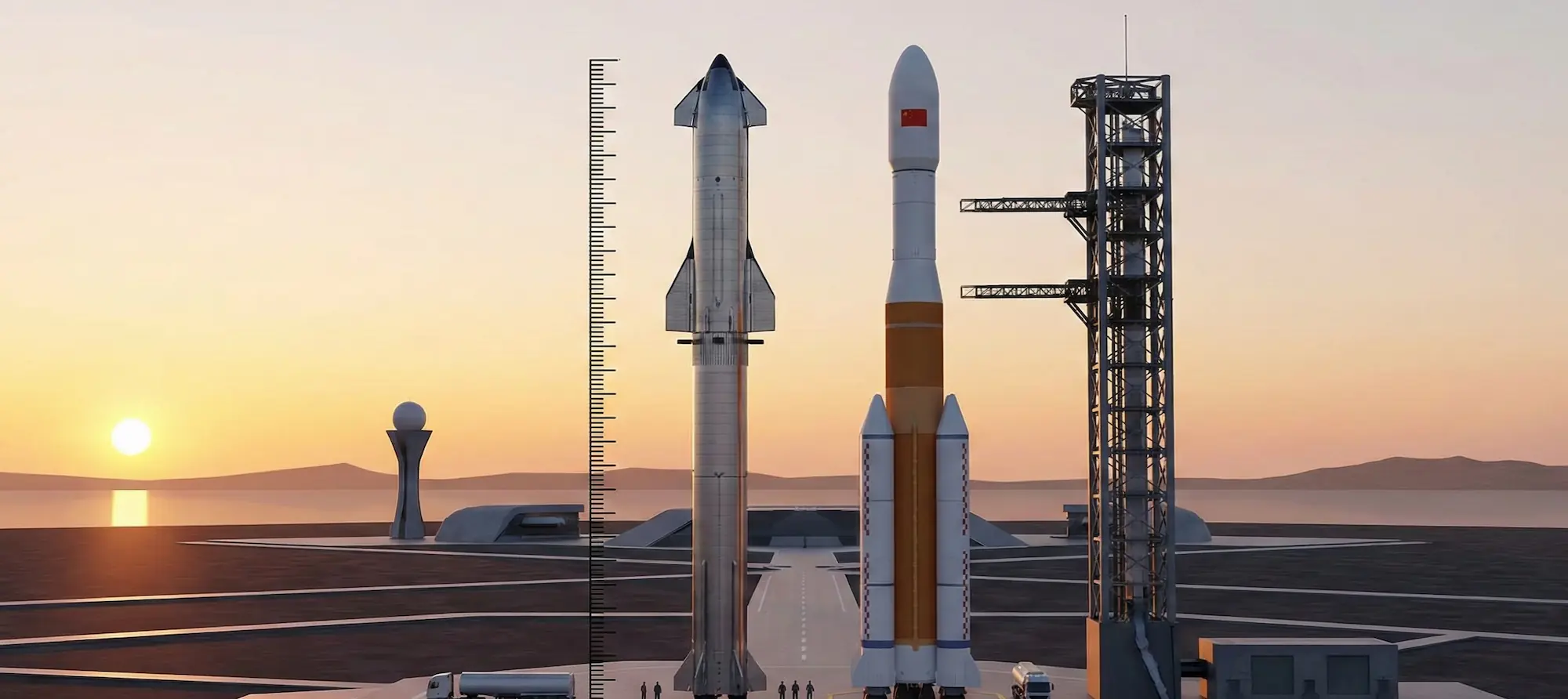 Starship SpaceX vs Longue Marche 9 Chine