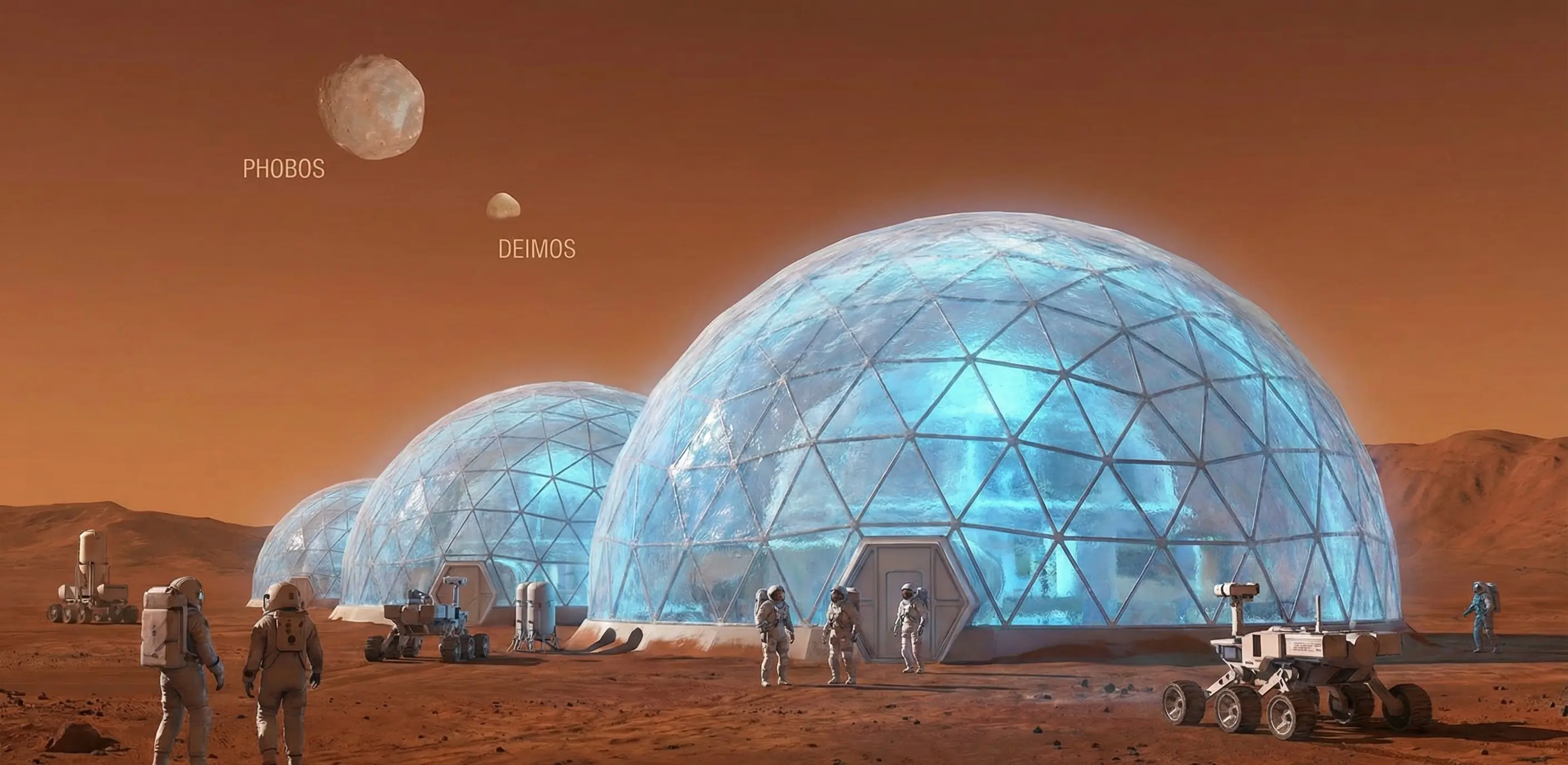 Concept de bouclier anti-radiations pour vaisseau martien