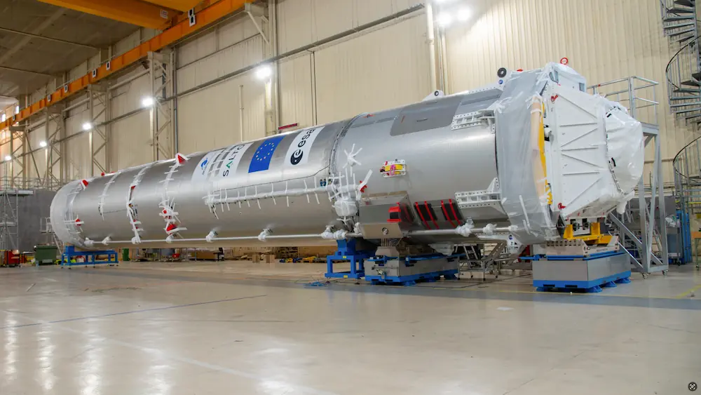 Démonstrateur Themis ESA sur le pas de tir